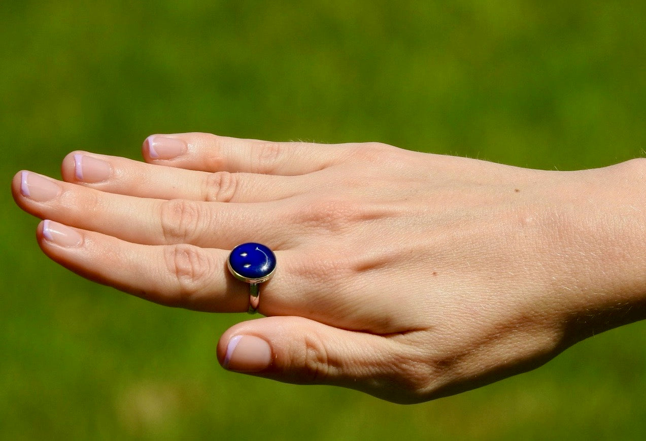 Smiley Face Mood Ring-Silver Plated Jewelry