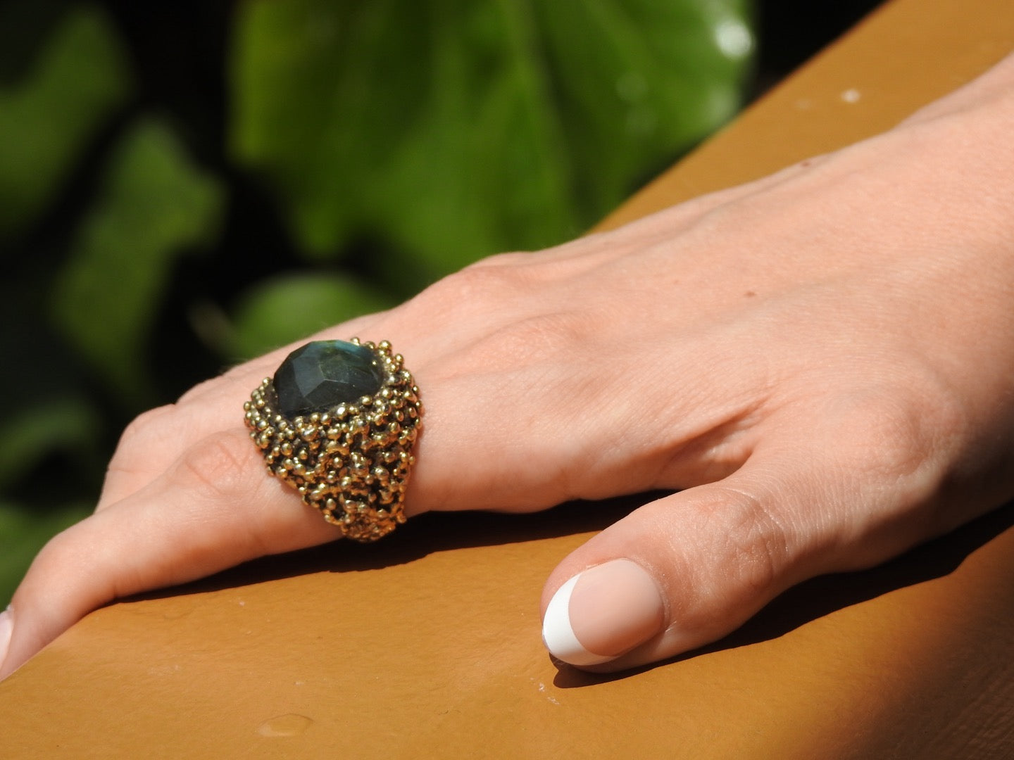 Vintage Gold Cushion Cut Emerald Ring – Statement Fine Jewelry